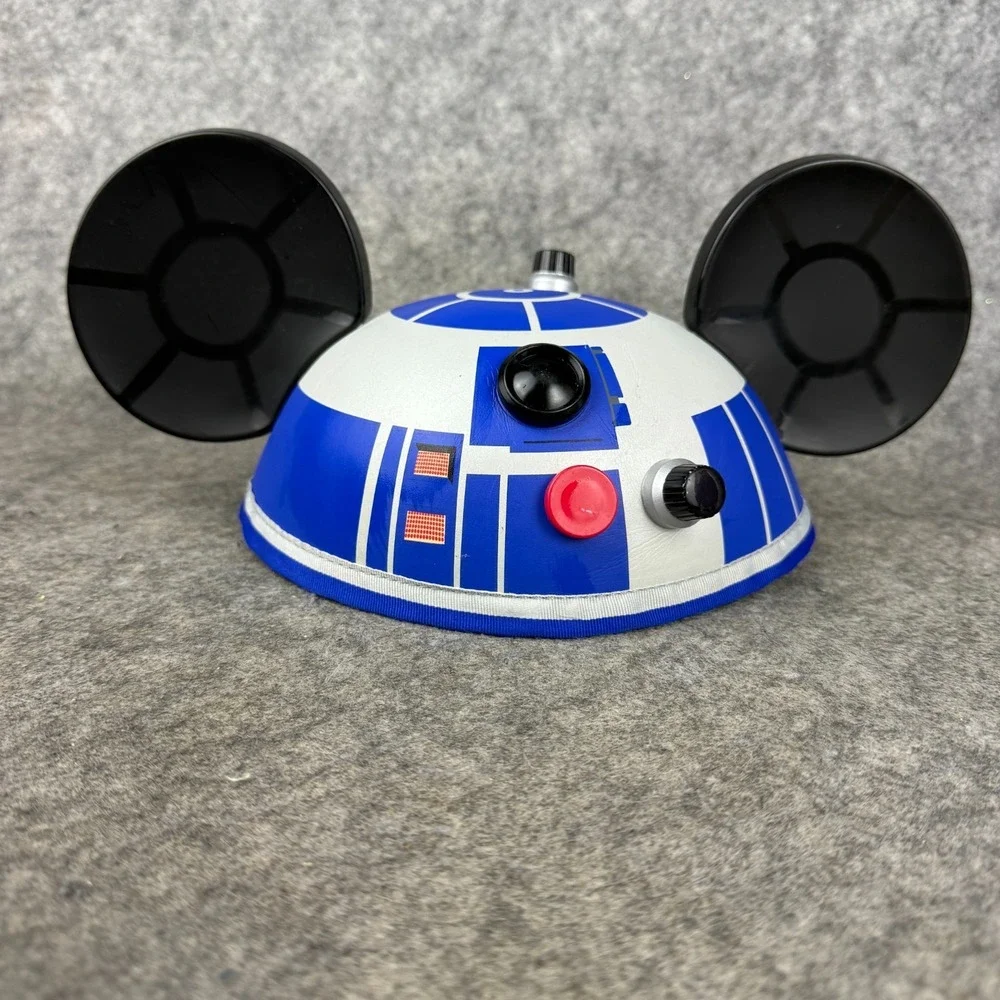 Disney Parks Star Wars R2 D2 Mickey‎ Mouse Ears Hat Disneyland Youth